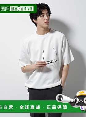 日本直邮NANO universe 拉格伦可调节短袖T恤 [NA103EM156506]