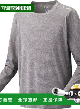 日本直邮Yonex 男女士长袖T恤修身款网球长袖T恤16809-010