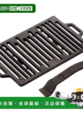 【日本直邮】LOGOS 金字塔铁质烤炉 81064205 黑色（大约）宽 27.