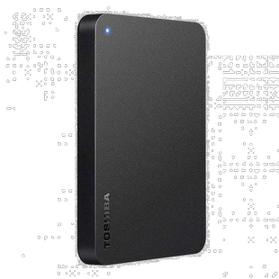 【日本直邮】东芝Canvio兼容移动硬盘2TB USB3.2(Gen1)黑色