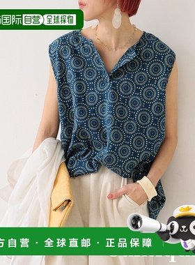 1h可退 日本直邮mulumulu女士全棉宽松A线短袖上衣 IYA00064