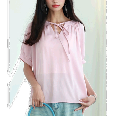 1h可退 日本直邮SAISON DE PAPILLON 女士蝴蝶季节品牌 蝴蝶结领