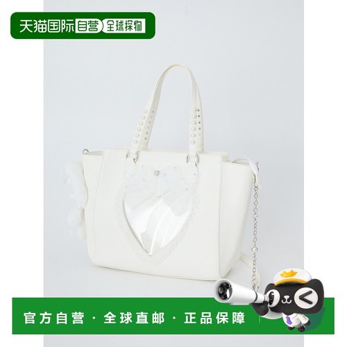 1h可退 日本直邮Ank Rouge女士可爱魔法装饰猫咪造型手提包 40773