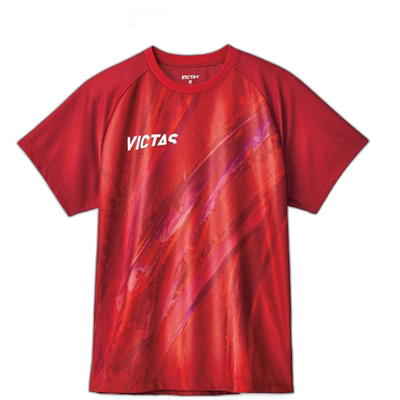 日本直邮VICTAS 短袖T恤 V-NTS413 乒乓球 532401-9000半袖