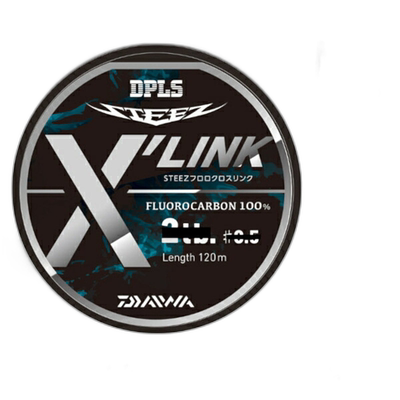 日本直邮Daiwa Steez Fluoro X'LINK 120m 6lb 自然色