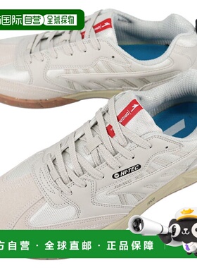 日本直邮HI-TEC 运动鞋壁球经典 SQUASH CLASSIC 银色衬里 H00781