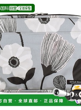 【日本直邮】STYLE Decor 13.3寸笔记本电脑保护套 灰色Anemone图