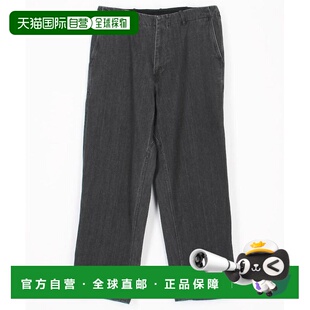 1h可退 日本直邮nanamica男装宽松斜纹丹宁长裤 日本产原创混合牛