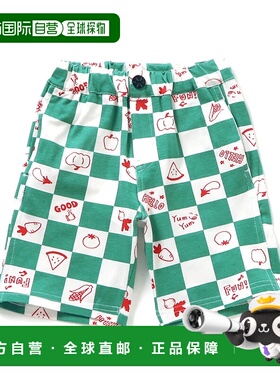 1h可退 日本直邮BIT'Z 儿童水果蔬菜图案拼接长裤 B222015