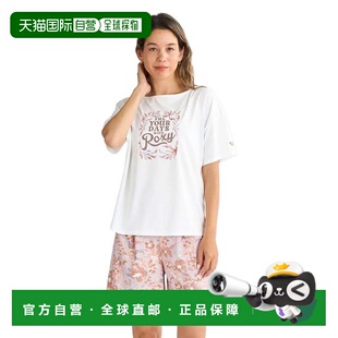 日本直邮ROXY 水着三件套含拉什T恤 ARTSY FLORAL 泳衣套装