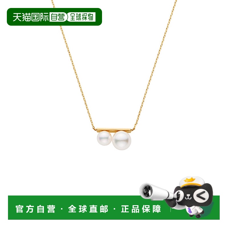 日潮跑腿vendome TWO SIDES 珍珠项链 金色 45cm AJVN143645PA
