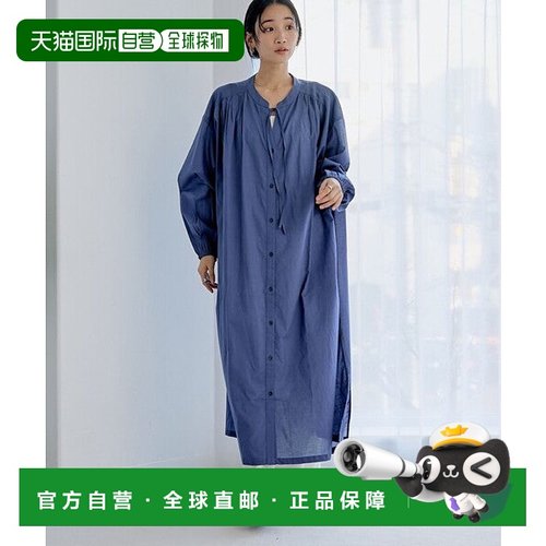 日本直邮coen MARKET 马埃阿基褶裥衬衫连衣裙 [90781687]