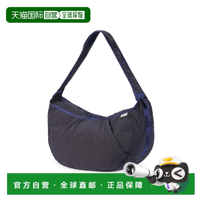 日本直邮BRIEFING 邮差包 宽型 单肩包 深蓝色斜挎包手提包饺子包