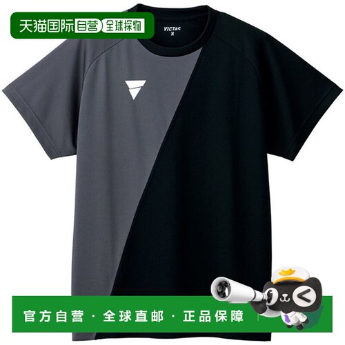 日本直邮VICTAS 短袖 V-TS230 乒乓球T恤 532101-1110