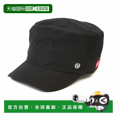 1h可退 日本直邮Clef 男女通用透气网眼工作帽 黑色 - RB3648帽子