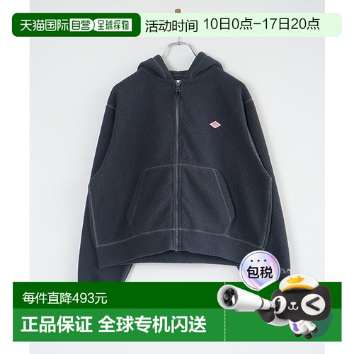 日本直邮DT-C0363POL DANTON 女士 POLARTEC THERMAL PRO 拉链连