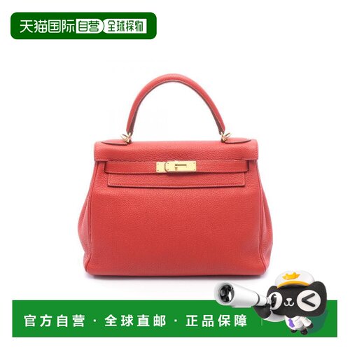 日本直邮中古Hermes爱马仕女包B级9新Handbag手包牛支付后1h可退