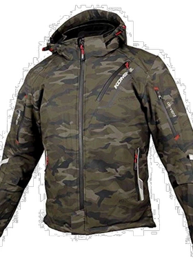 KOMINE摩托车服饰保暖冬季夹克迷彩3xL秋冬防风保护骑行