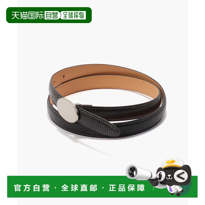 1h可退 日本直邮Andrea Greco 男女同款 椭圆扣 牛皮皮带 2509931