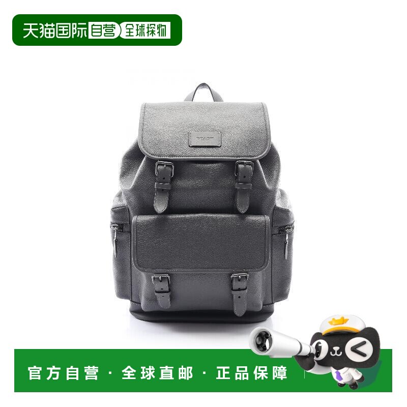 日本直邮中古Coach蔻驰男包A级95新backpack rucksack背包帆布背