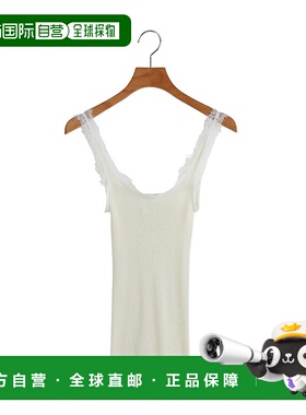 1h可退 日本直邮FUMIKA_UCHIDA 女装 宽松设计 蕾丝拼接真丝混纺