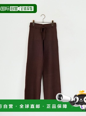 1h可退 日本直邮USINE 女士 高弹力阔腿休闲裤 IN2-KT-5阔腿裤