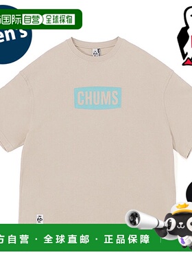 日本直邮CHUMS 短袖 Chums 徽标圆领上衣 毛圈绒 [CH00-1497 SS25