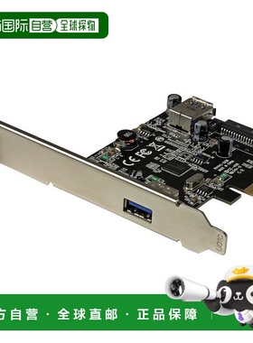 【日本直邮】startech.com 2xUSB 3.1 10 Gbps扩展PCIe卡PEXUSB31