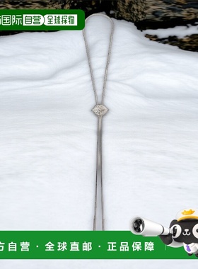 1h可退 日本直邮TOGA TOO 女士金属康丘环形领带项链 设计感锁骨