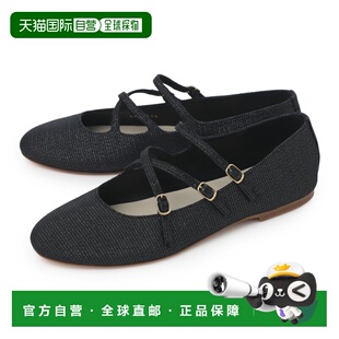 日本直邮Celine CRISS-CROSS BABIES BALLERINA05 黑色玛丽珍芭蕾