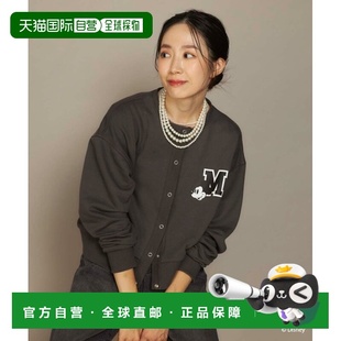 女装 pacific 米奇图案 卫衣面料 短 1h可退 开衫 日本直邮ocean