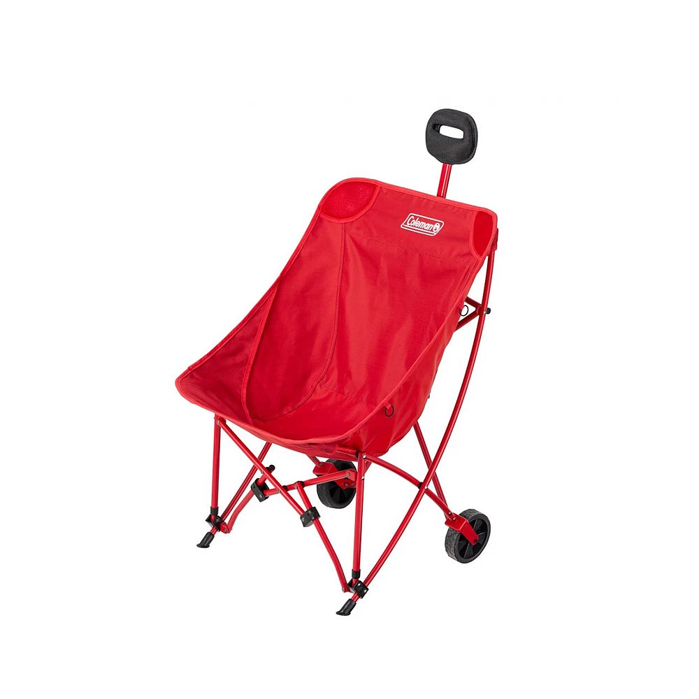 日本直邮Coleman-2025新产品户外红色露营椅易携带折叠椅 2220524