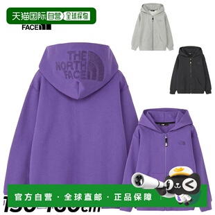儿童后视全拉链连帽衫 Face 130 160 日本直邮The 厘米儿童 North