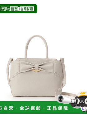 日本直邮Samantha Thavasa 丝带主题分割皮革手袋 [SA1720AW08786