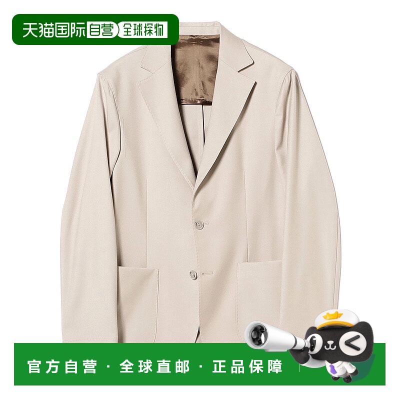 日本直邮BEAMS BARBA 混合面料浪纹夹克