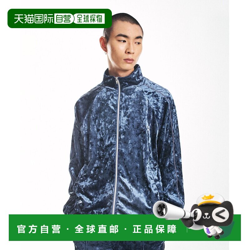 SHIPS 城市氛围产品 crushed 丝绒卡车夹克套装兼容