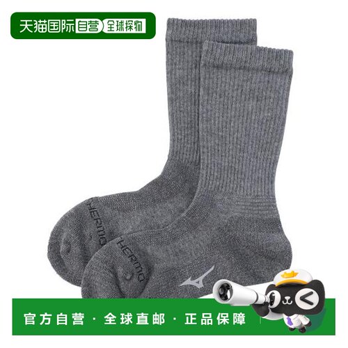 日本直邮MIZUNO Breath Thermo 薄款绒布袜