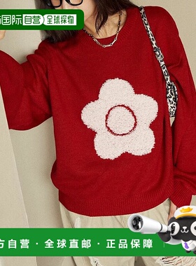 1h可退 日本直邮MARY QUANT×PUBLUX 女装 立体花卉刺绣 acrylic