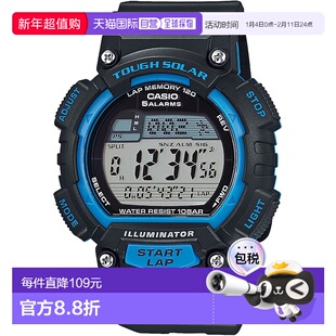 【日本直邮】卡西欧Collection男士手表 黑色STL-S100H-2AJH防水
