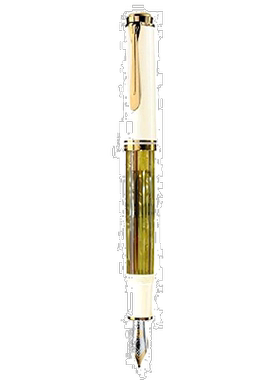 【日本直邮】百利金PELIKAN白乌龟M400系列钢笔 F笔尖 细字 正品