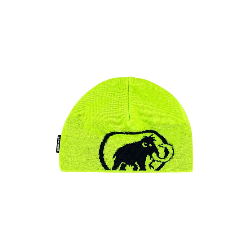 日潮跑腿MAMMUT猛犸象 針織帽 Tweak Beanie highlime-marine one