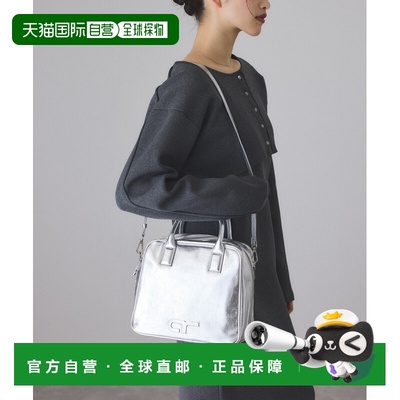 1h可退 日本直邮Adam et Rope' 女装 2WAY仿皮波士顿包 大容量轻