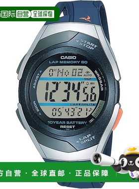 【日本直邮】卡西欧Collection男士手表 蓝色STR-300J-2AJH防水