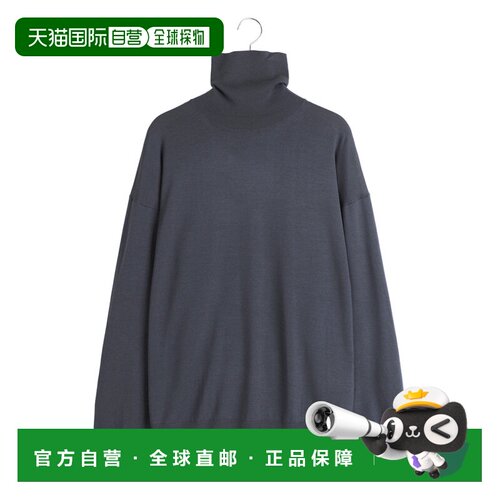 日本直邮Graphpaper 男士 高针数羊毛高领套头针【付后1h可退】