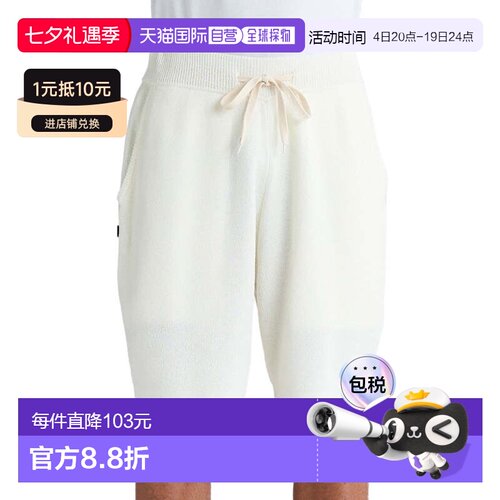 日本直邮Quiksilver DC MALL 男士短裤 [25SPQWS251002WHT] 白色