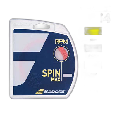 日本直邮Babolat 网球线单张力 RPM ROUGH/RPM Rough 241140