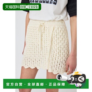 日本直邮MOUSSY OPENWORK针织裙 [MO1164EW035199]半身裙裙子