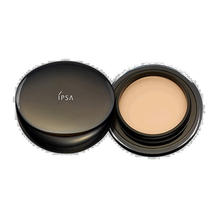 日潮跑腿IPSA茵芙莎晶透菁华粉底霜持妆持色透润遮瑕黑晶粉霜16g