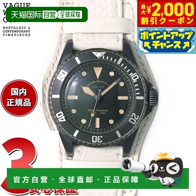 日本直邮VAGUE WATCH Co. 手表 BLK SUB+GUIDI CLASSIC+BASE 马皮