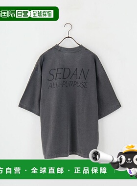 1h可退 日本直邮SEDAN ALL-PURPOSE 男士宽松版LOGO印花T恤 SD25S